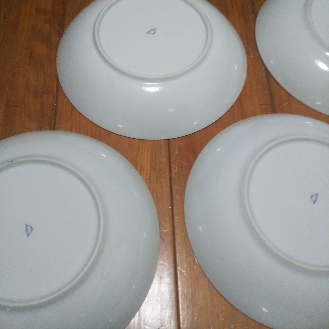 昭和レア物30年代古い深川製磁有田焼皿10枚揃いもう手に入らない飾り品未使用品