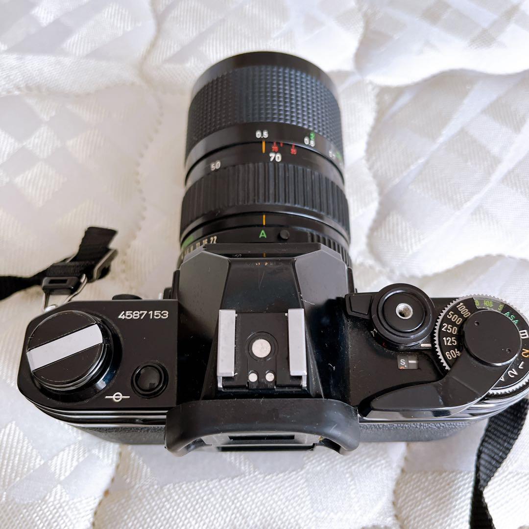 Canon AE-1 ズームレンズ ストロボ ストラップ セット