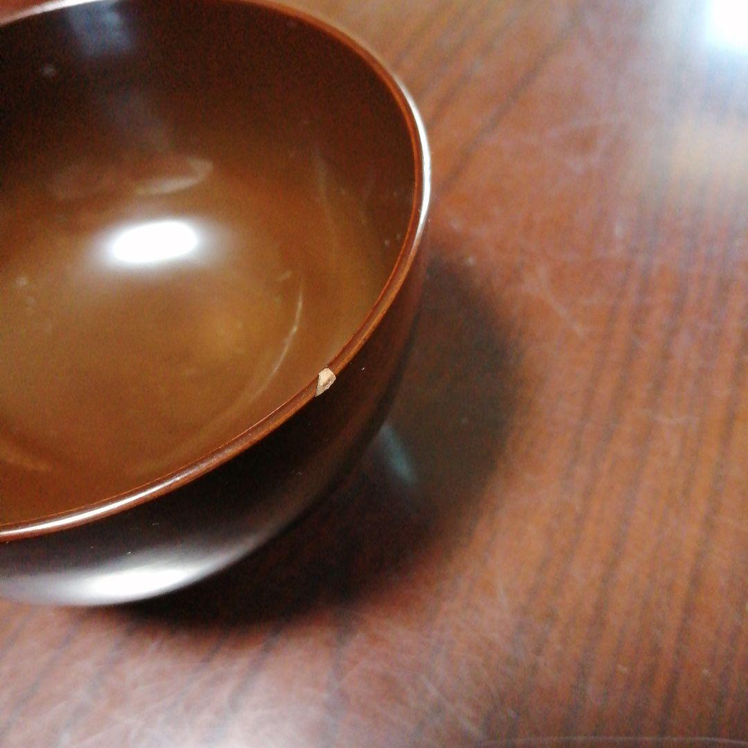 京都蒔絵　長野横笛　金蒔絵紅葉紋吸物椀　10客　10.3cm　江戸後期