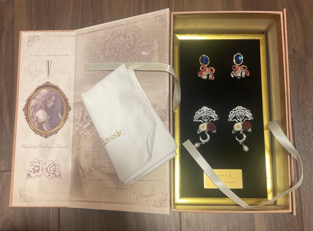 ヴァイオレットエヴァーガーデン アイコニック イヤオブジェ　Story No.5