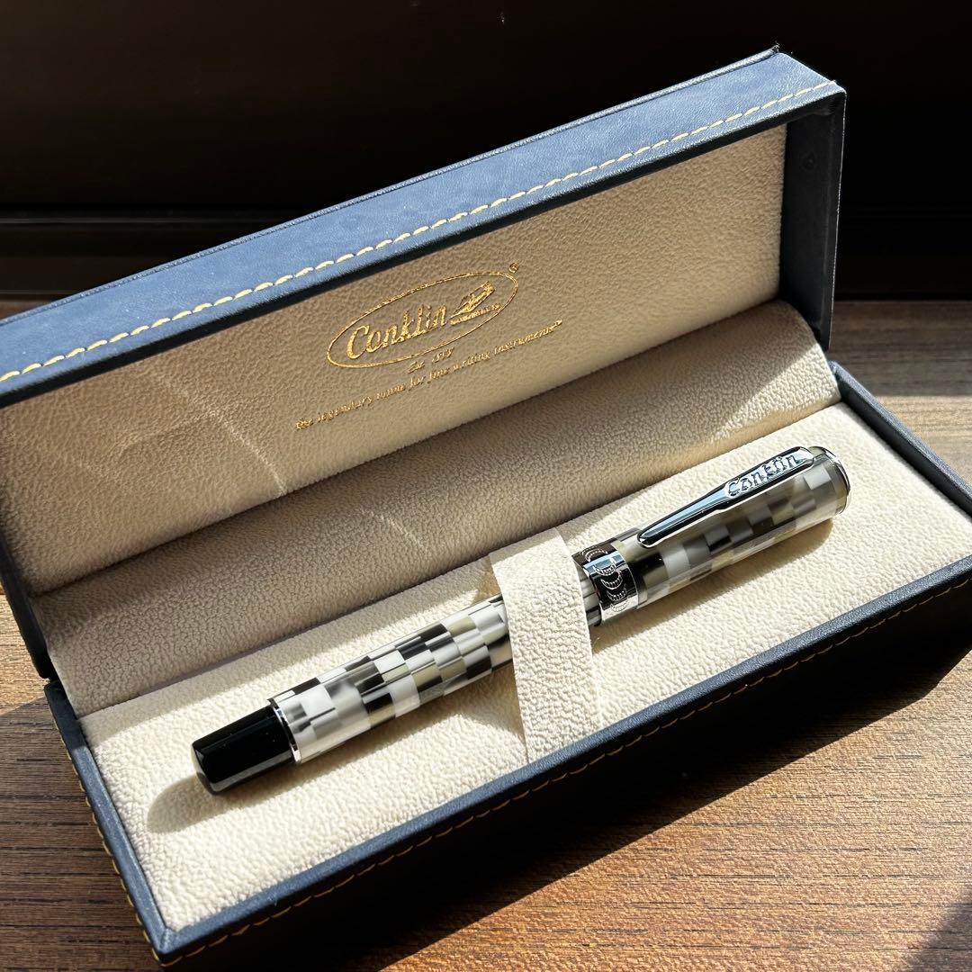 クリス様【コンバーター付き】コンクリン モザイク万年筆