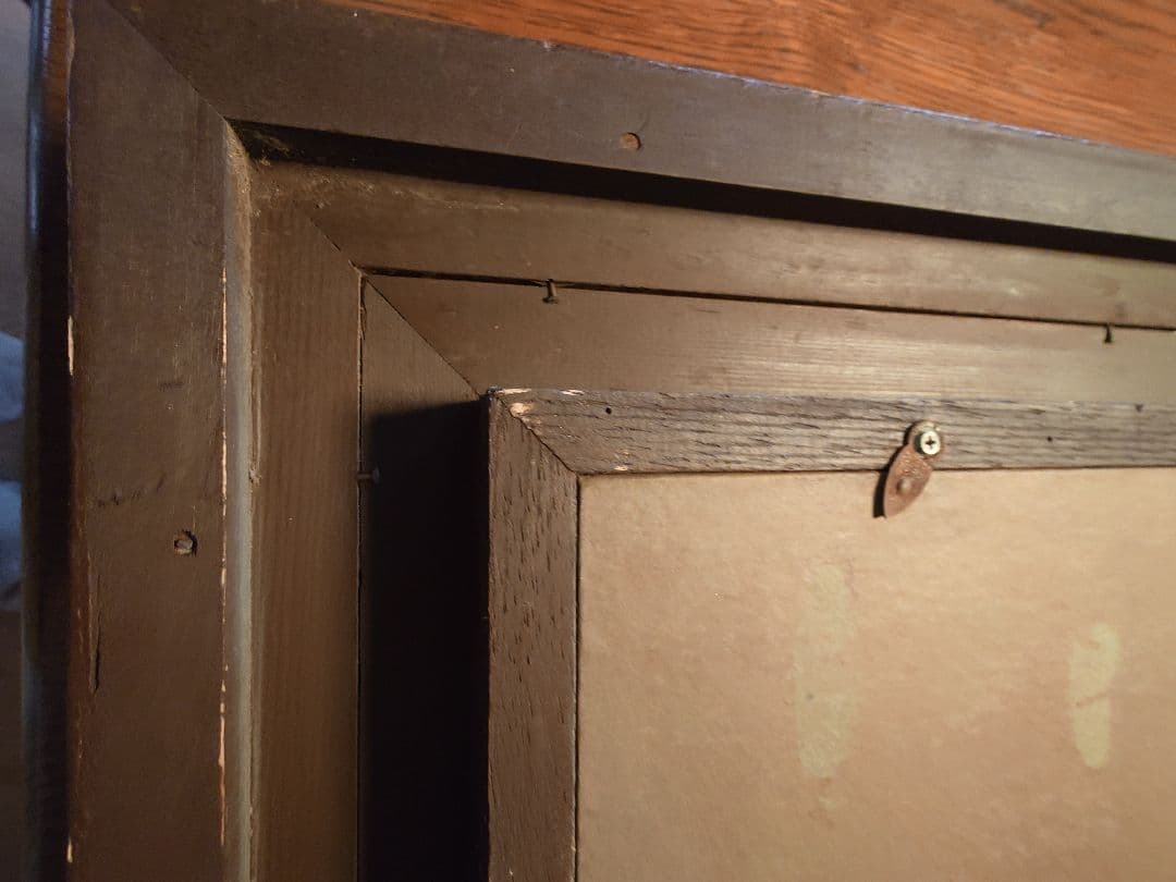 アンティーク絵画　油絵