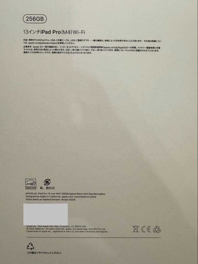 C*i様 週末最終！【Apple Penchil Pro付】iPad Pro 1