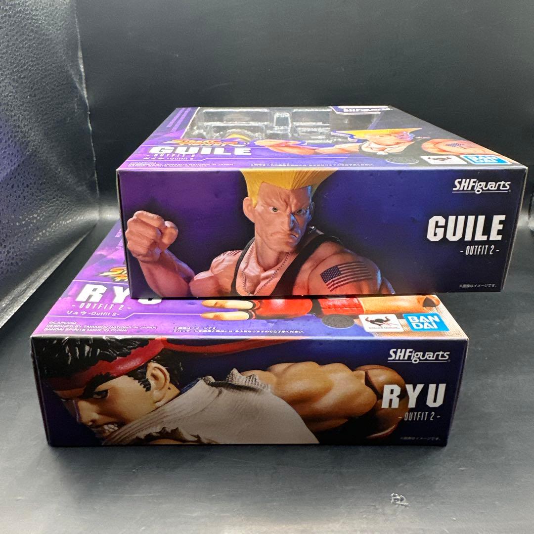 フィギュアーツ　リュウ　ガイル フィギュア
