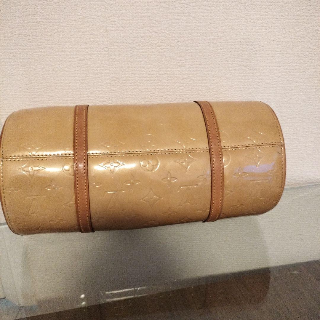 Louis Vuitton ヴェルニ、ボストンバッグ ベージュ