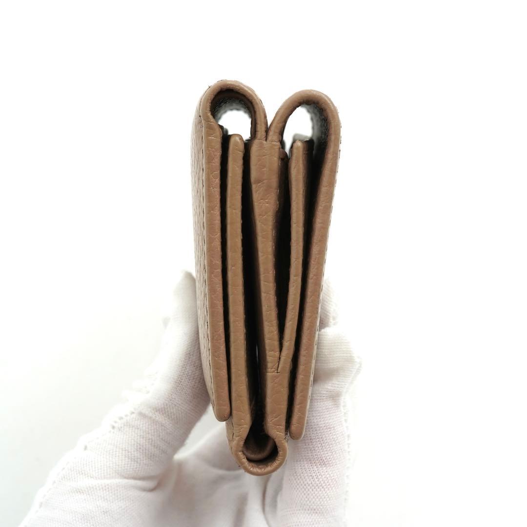 ✨未使用展示品・箱付き✨　GUCCI ミニ財布　マーモント　三つ折り　GG