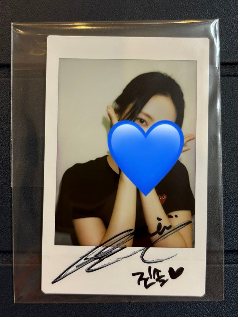 ARTMS ジンソル 直筆 サイン ポラロイド