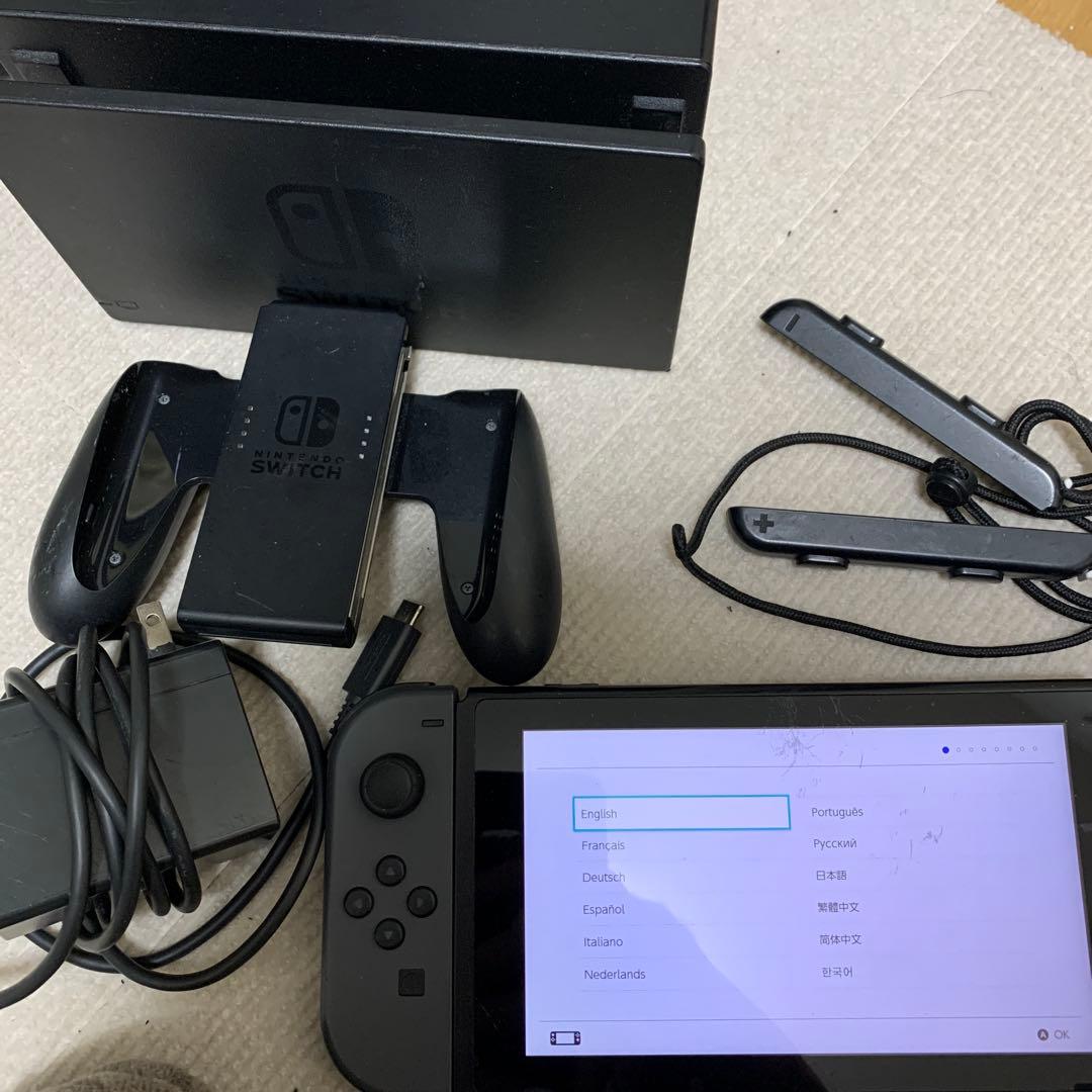 Switch 本体 グレー