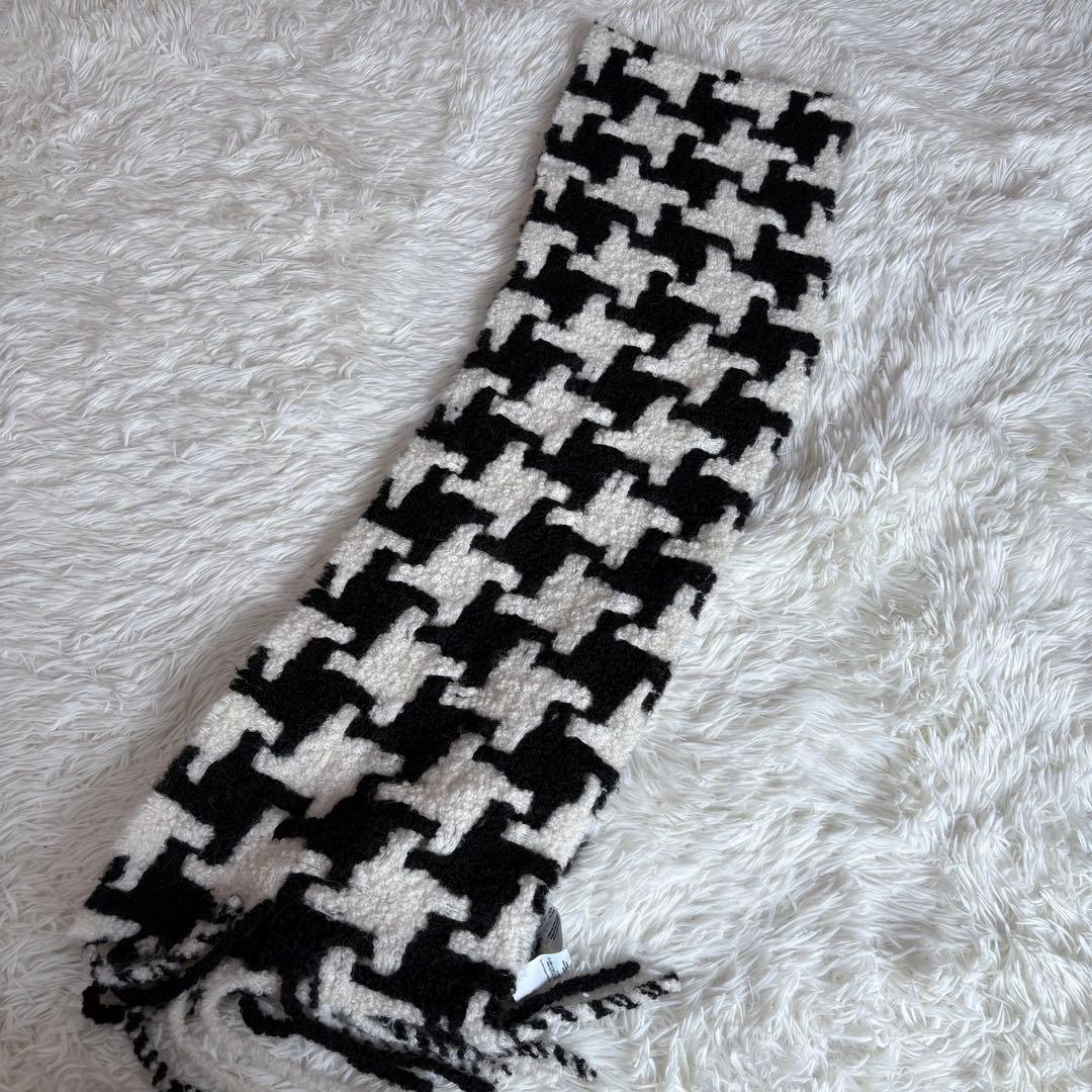 Acne studios アクネストゥディオス マフラー　千鳥格子　アルパカ
