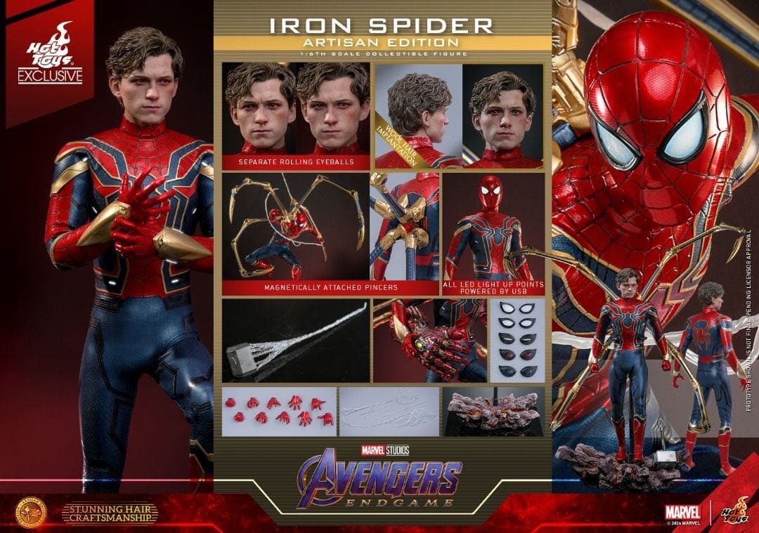 ホットトイズ MMS762AE アイアン・スパイダー Iron Spider