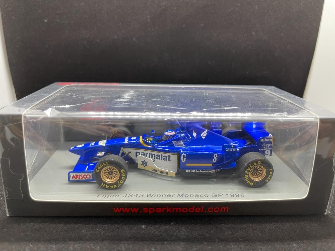 スパーク 1/43 リジェ JS43 モナコGP 1996 Winner パニス