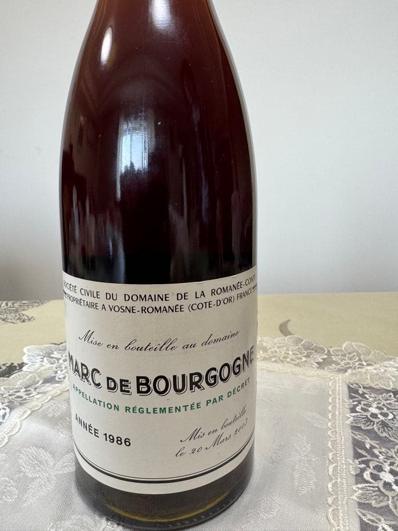 DRCマールドブルゴーニュ1986年　ロマネコンティ