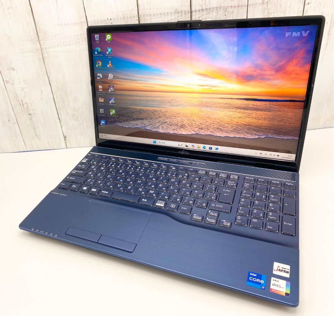 富士通 Core i7-1195G7 SSD1TB+HDD1TB メモリ32GB