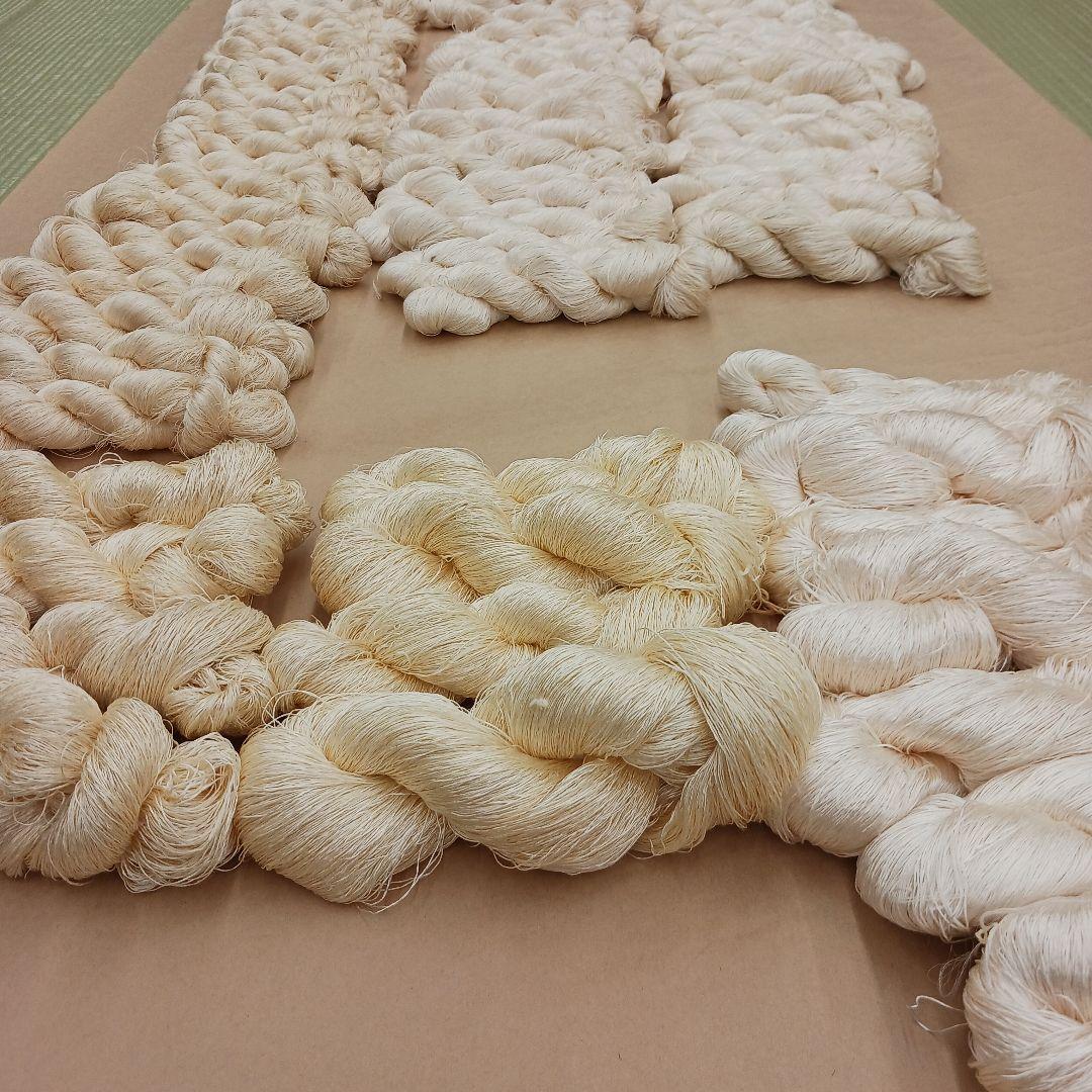 織物、組み紐、刺繍手芸用絹糸380