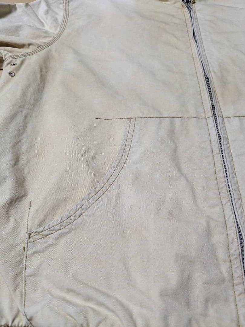 OLD STUSSY アクティブジャケット フェード ダメージ 古着