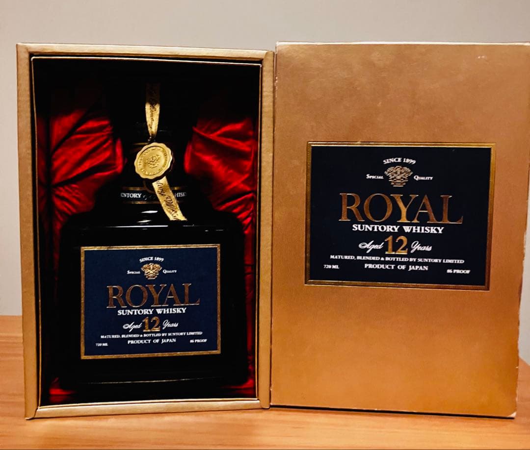 サントリーウイスキー ローヤル15年/ブルーラベル/700ml/箱入り