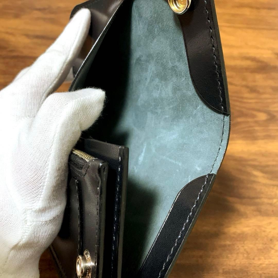 トラッカーウォレット　コードバン×栃木サドル　⭐︎CA008