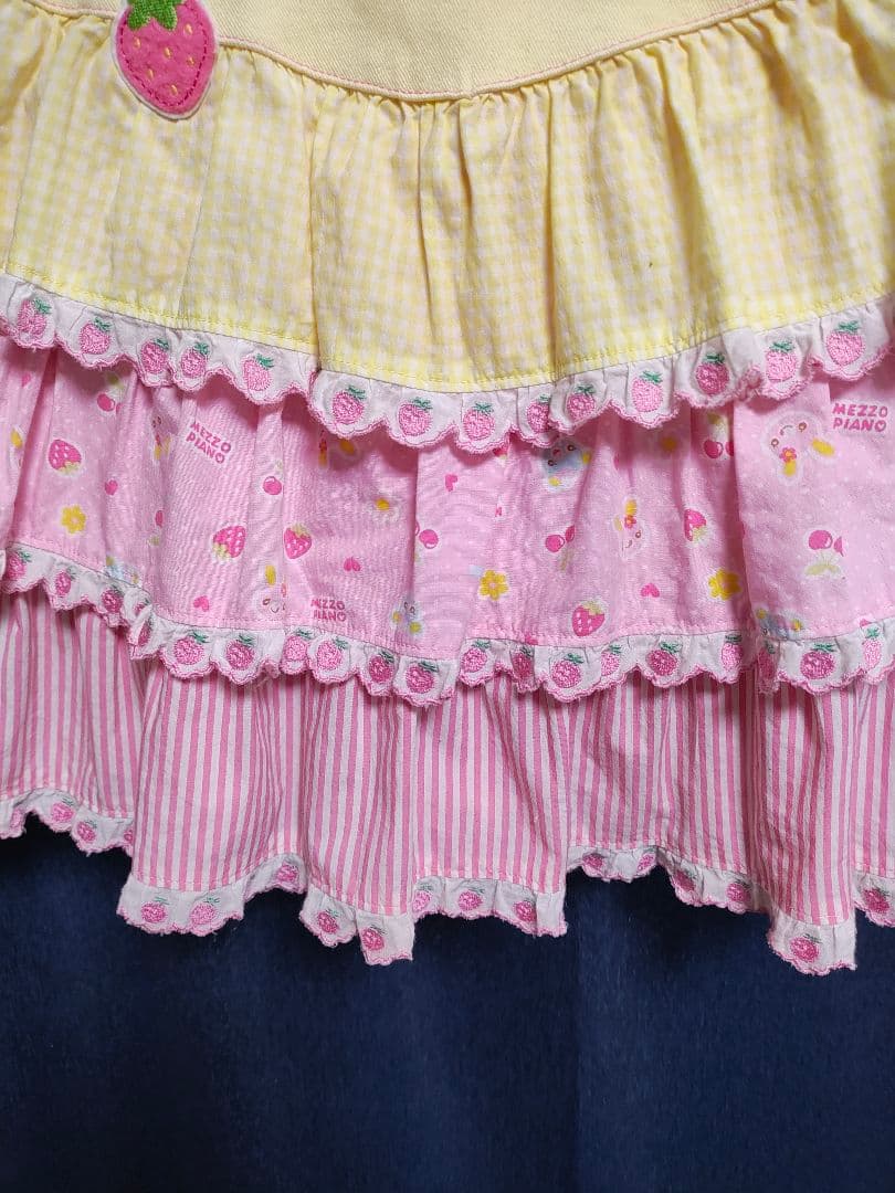 日*9様 メゾピアノ　レトロ　希少　ジャンパースカート