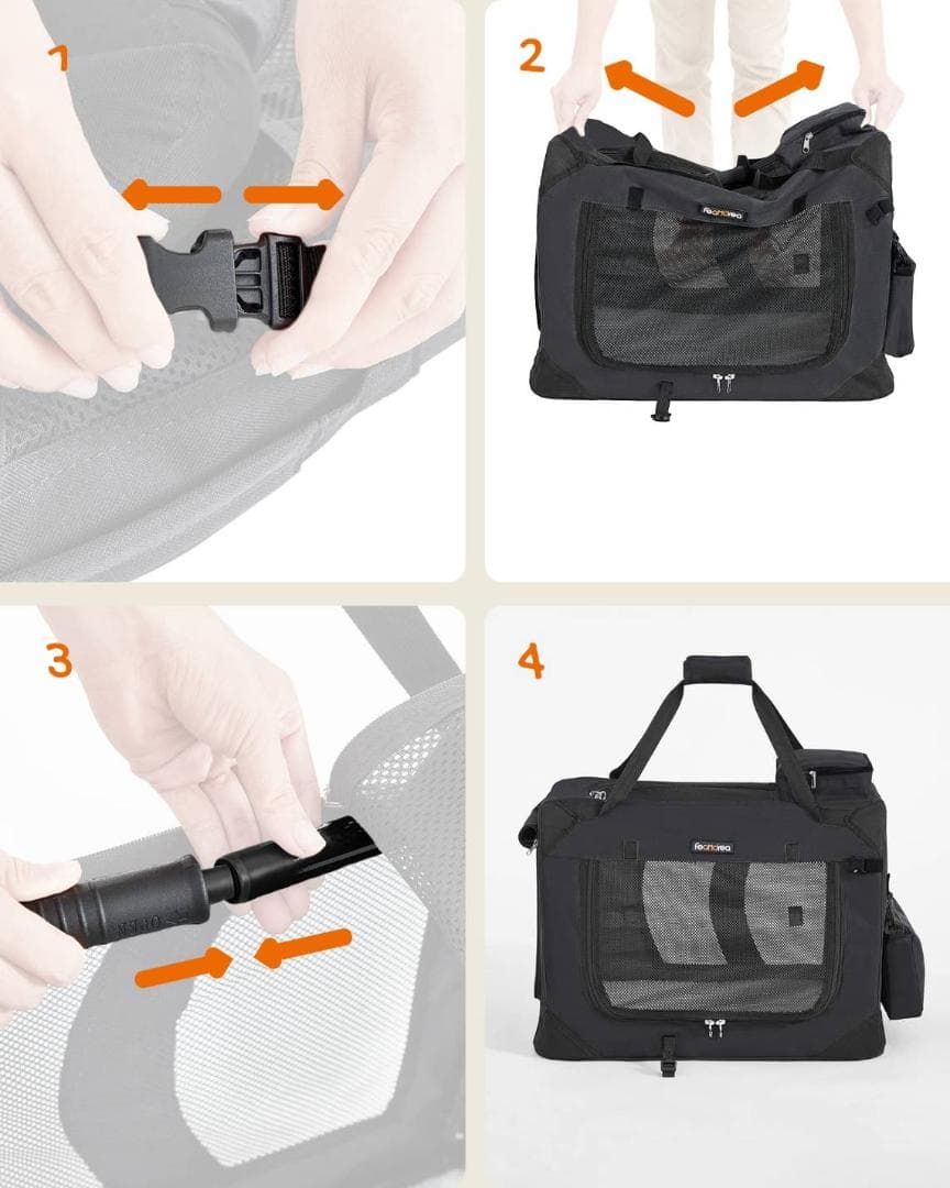 軽量 通気性 抜群 ペットキャリー