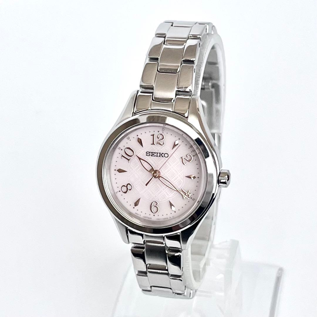 セイコー SEIKO レディース腕時計 稼働 電波ソーラー 磨き済み s2105