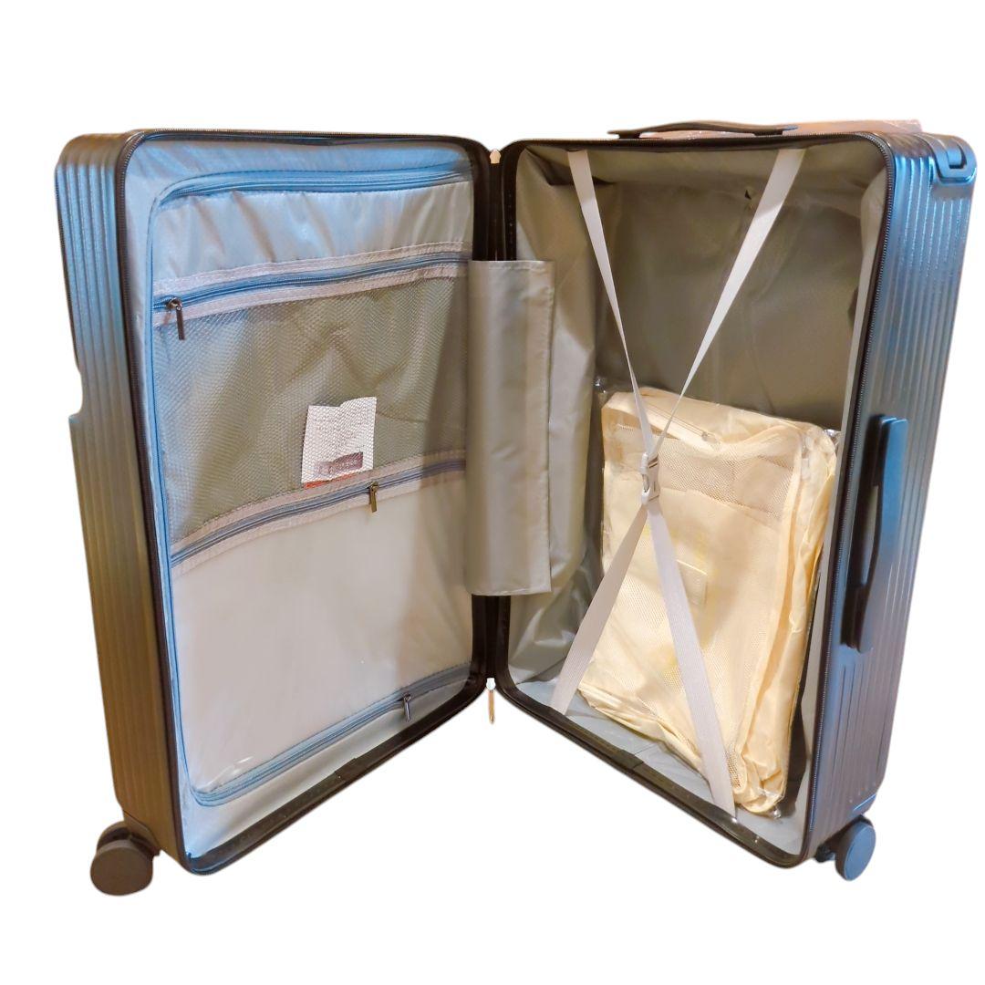 スーツケース フロントオープン キャリーケース 大容量 大型 XL 旅行 出張