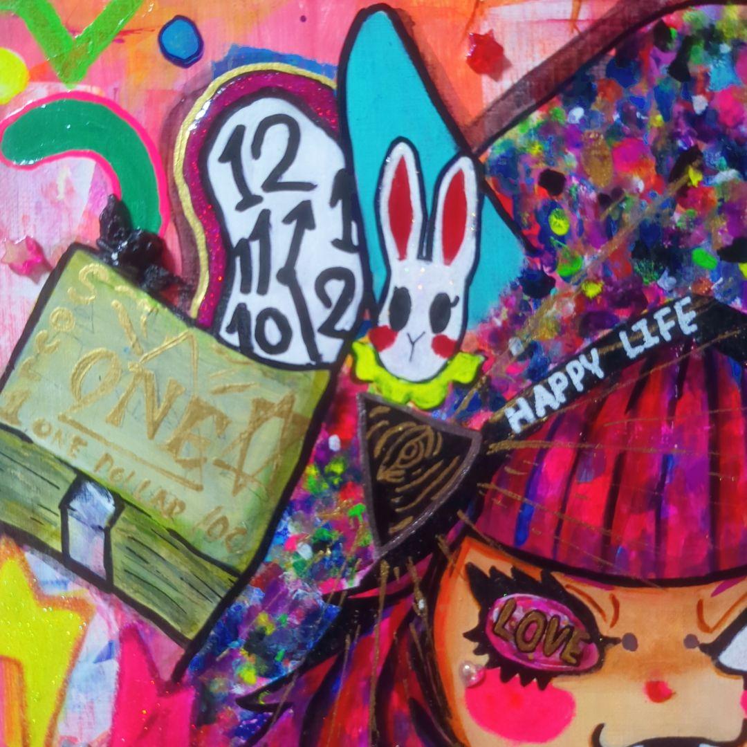 【一点物アート】✡Sell one's soul✡【現代アート/イラストアート】