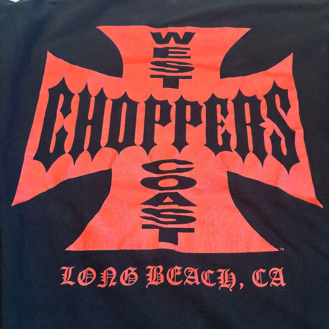 XXL West Coast Choppers Long ロンT fire
