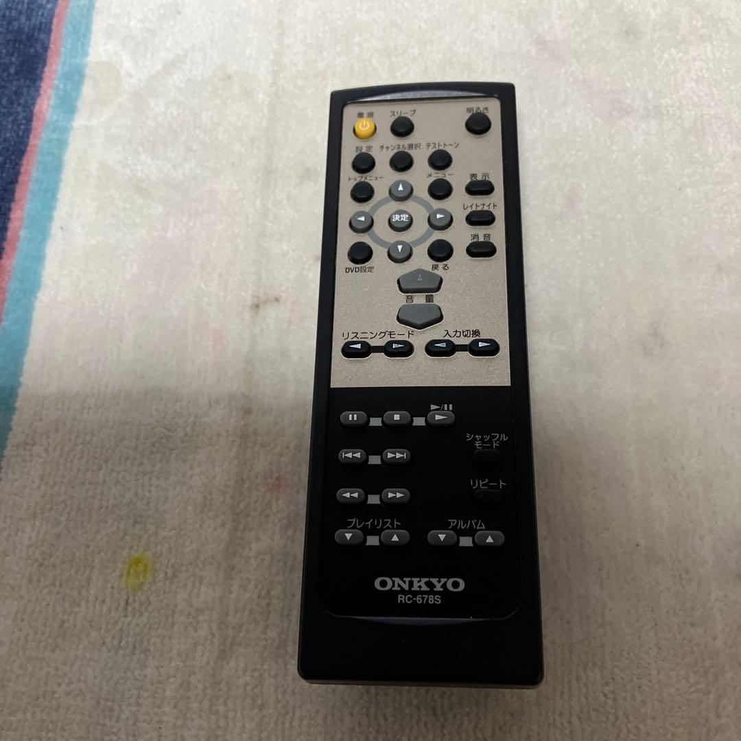 ONKYO AVアンプ SA-205HD リモコン付き