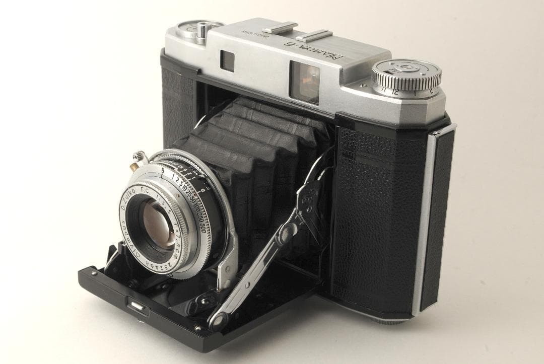 マミヤ MAMIYA6 IVS型 75mm F3.5 蛇腹カメラ
