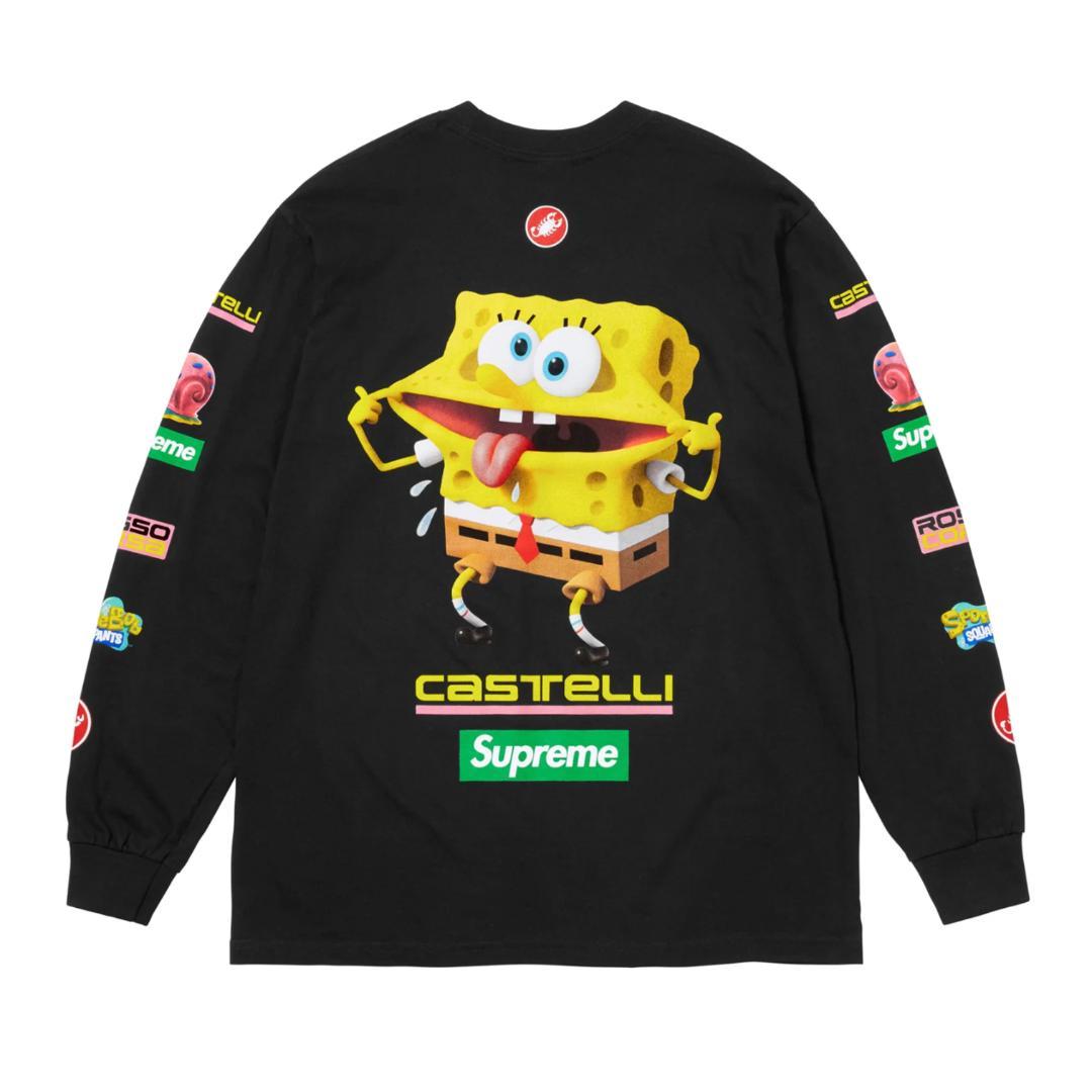 トップス Supreme SpongeBob L/S Tee sizeM
