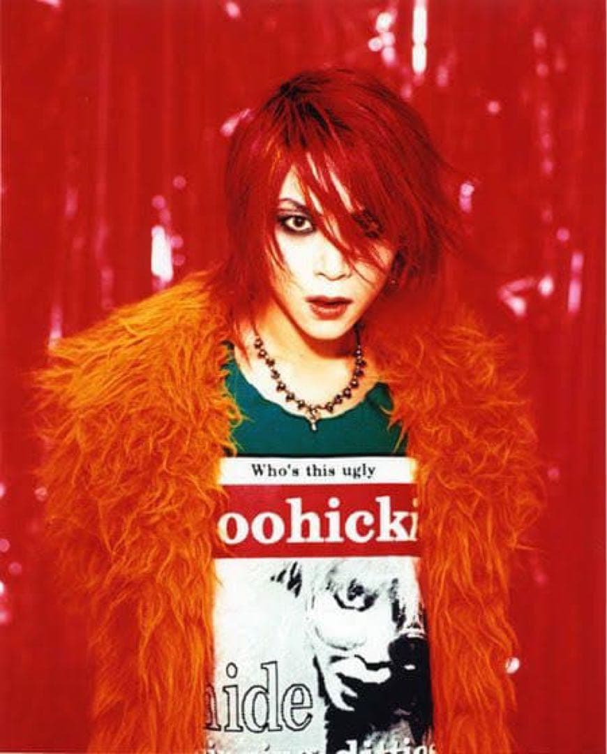 hide Doohickie Tシャツ グリーン Lサイズ hide着用モデル