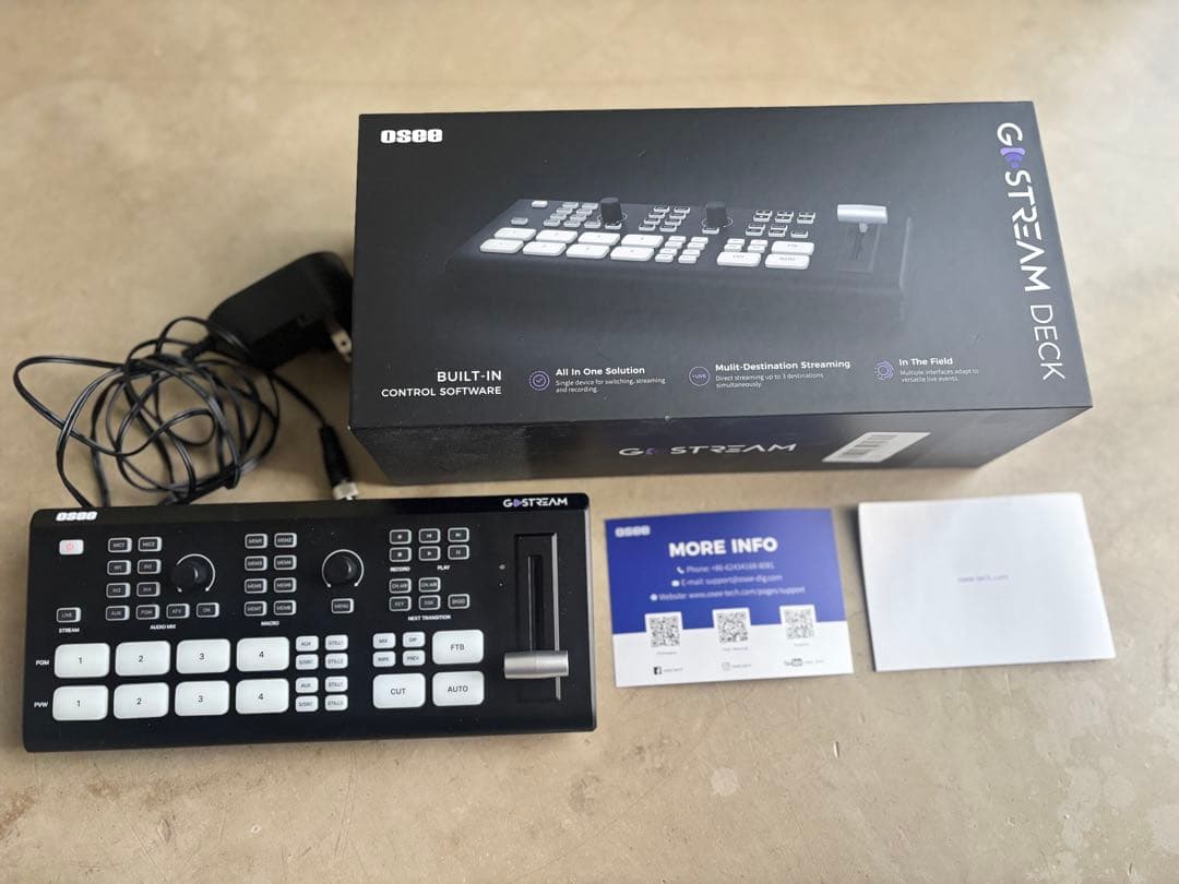 その他 Osee GoStream Deck HDMI 4ch