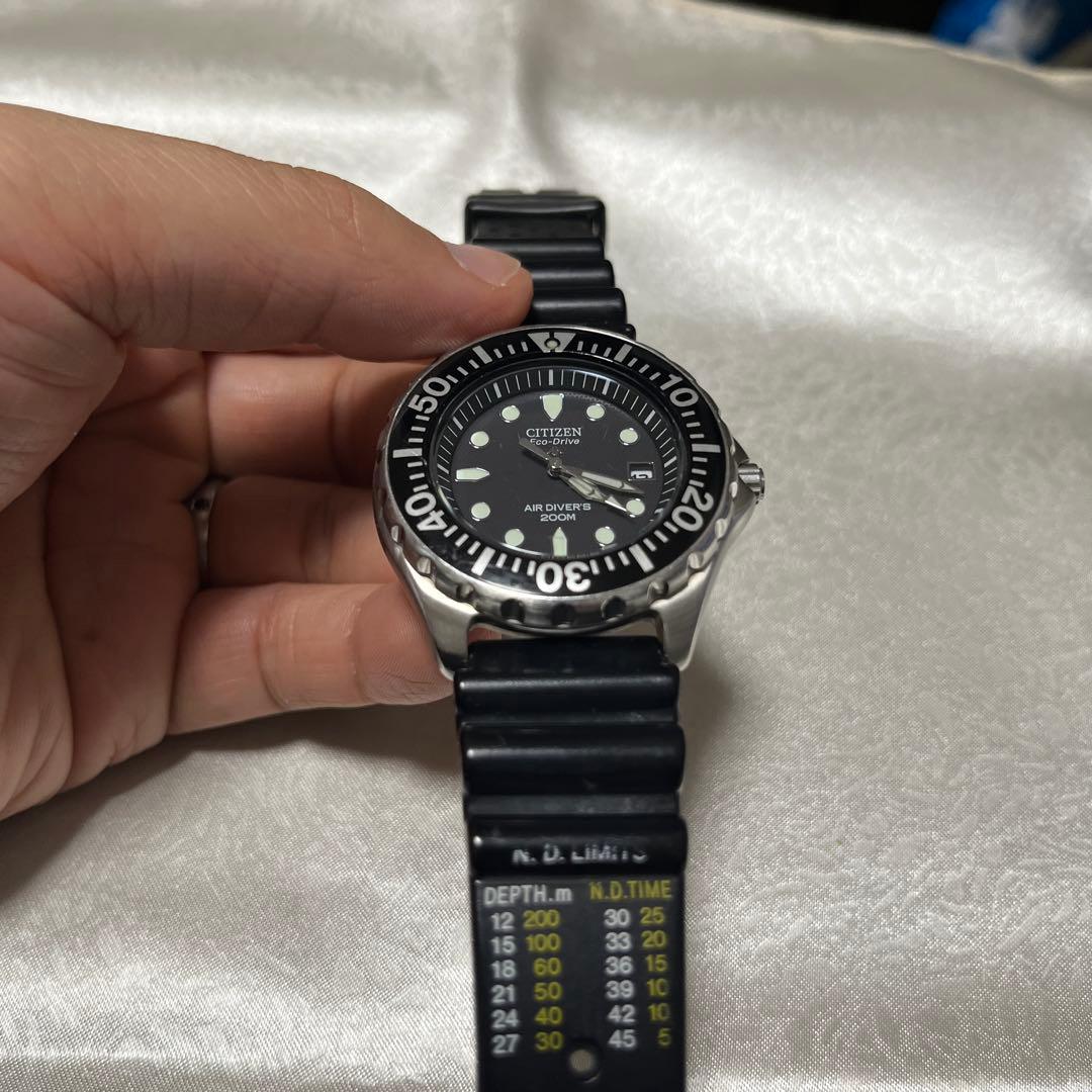 CITIZEN シチズン エコドライブ ダイバーズ 200m