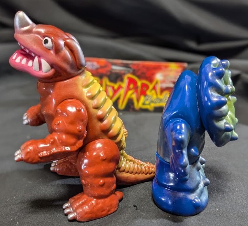 ネロンガ＆グリーンモンス「ウルトラマン」登場怪獣（マーミット）ソフビ２体セット