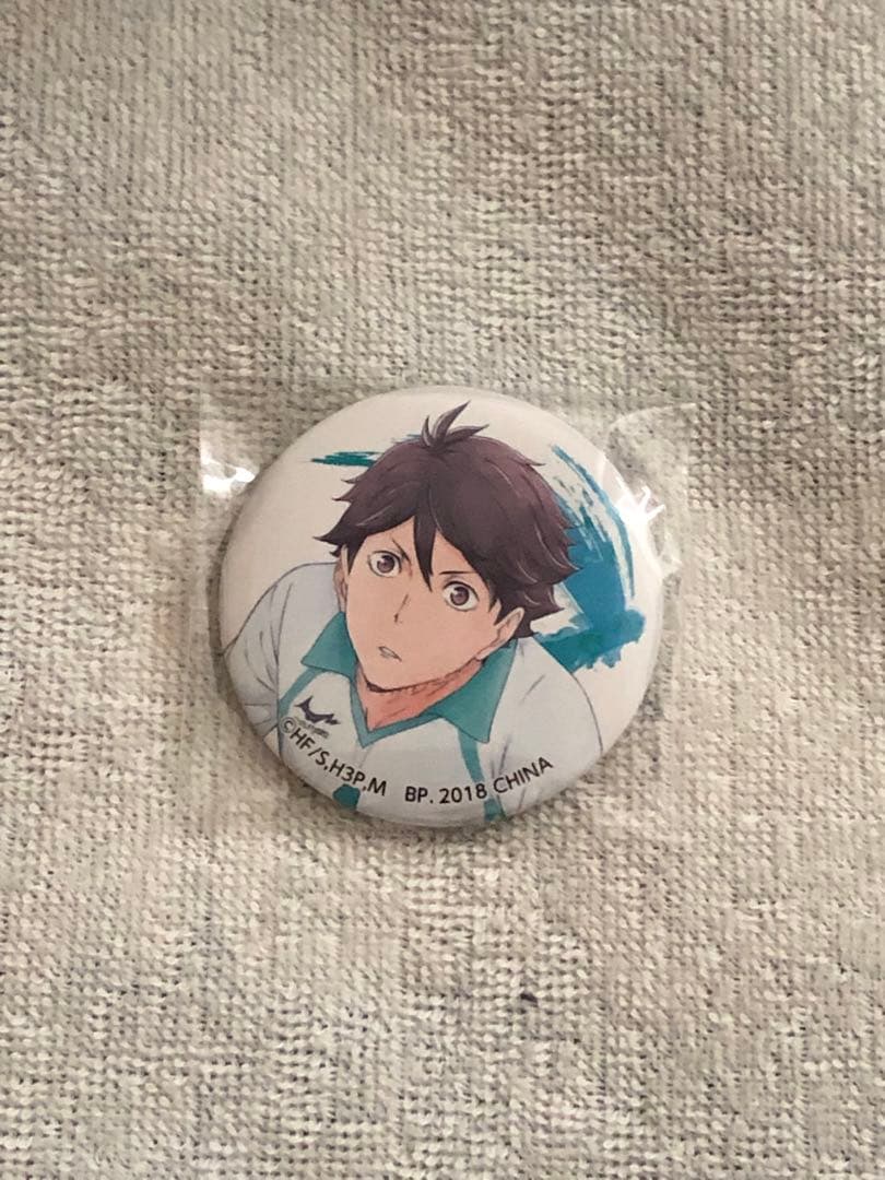 ハイキュー 一番くじ 試合の呼吸 ラストワン 缶バッジ 及川