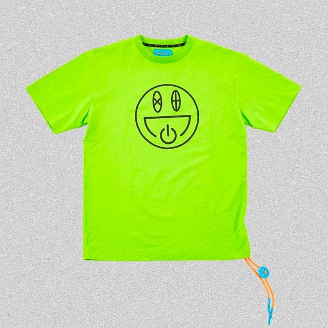 code47L ネオン プリントTシャツ TKCH タイショウ DO-0001