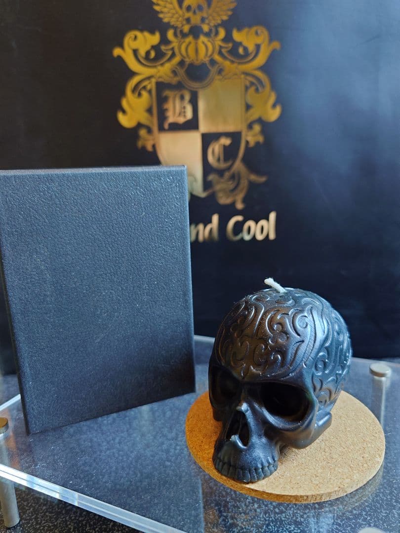 氷室京介 アロマキャンドル スカル(柄入) 未使用品