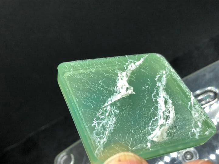 手のひらの波　ジオラマ