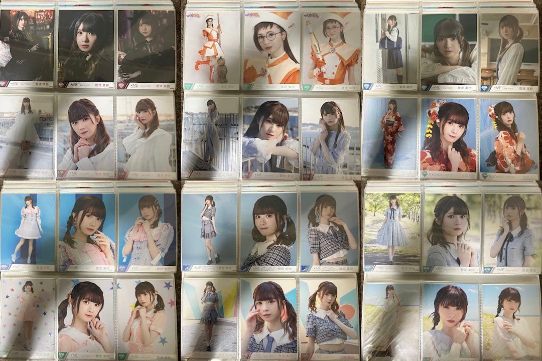 ≠ME 菅波美玲 生写真 フォトアルバム まとめ売り