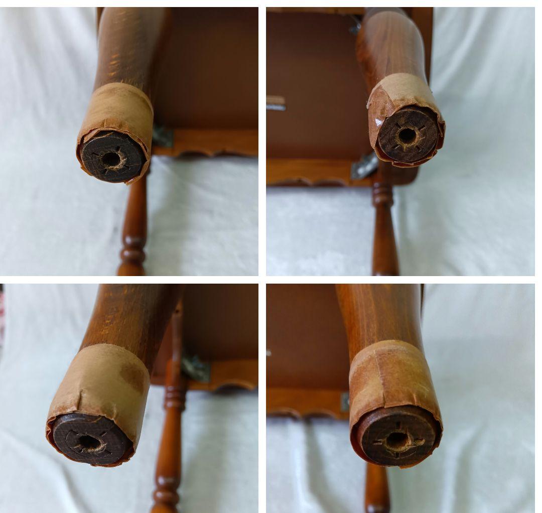 カリモク　コンソールテーブル　サイドテーブル　アンティーク　コーヒーテーブル