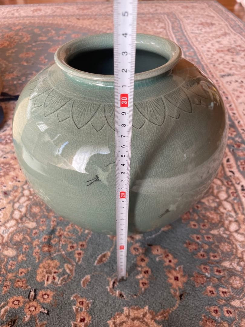 青磁花瓶