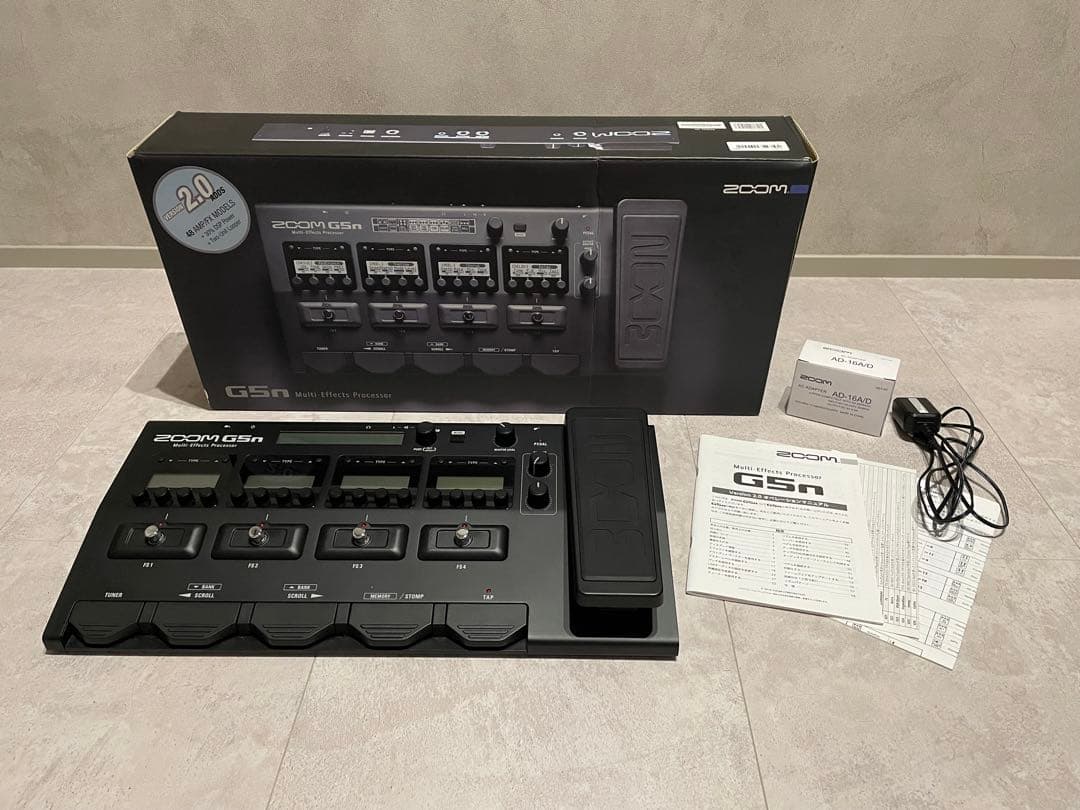 ZOOM G5n マルチエフェクター（ケース付き）