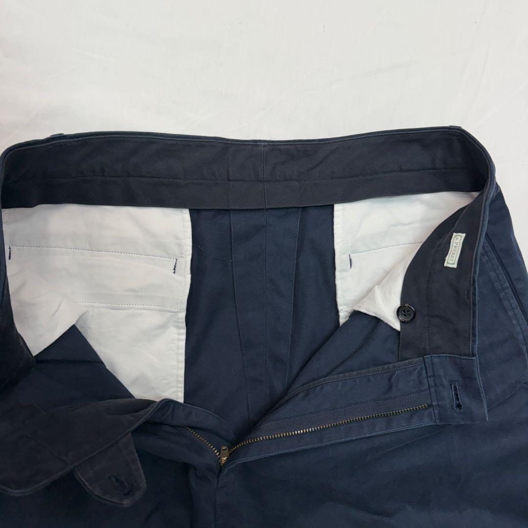 パンツ a.presse 23SS navy Chino Trousers size3