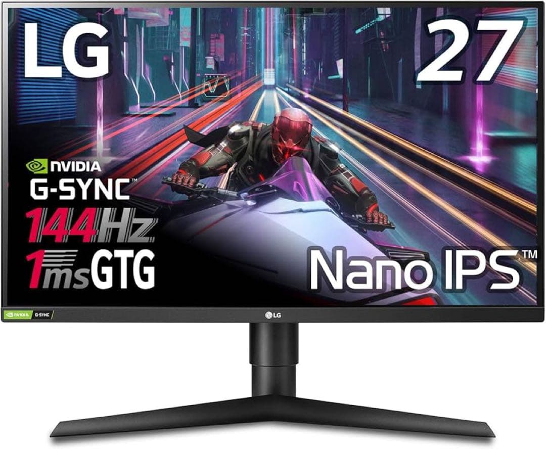 LG UltraGear 27インチ 27GL850 WQHDモニター