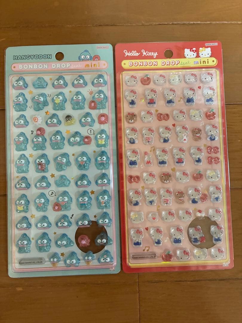 サンリオボンボンドロップシールミニ 8枚セット新品未開封
