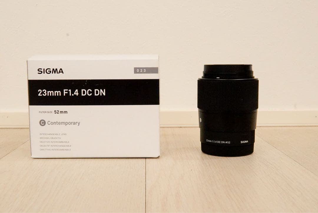 SIGMA 23mm F1.4 DC DN レンズ