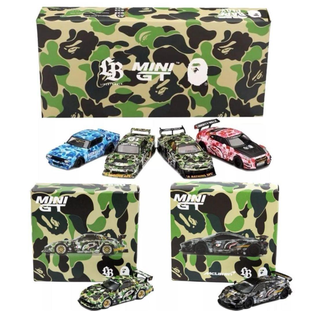 東京オートサロンLiberty walk Bape MINIGT 6台　lbwk