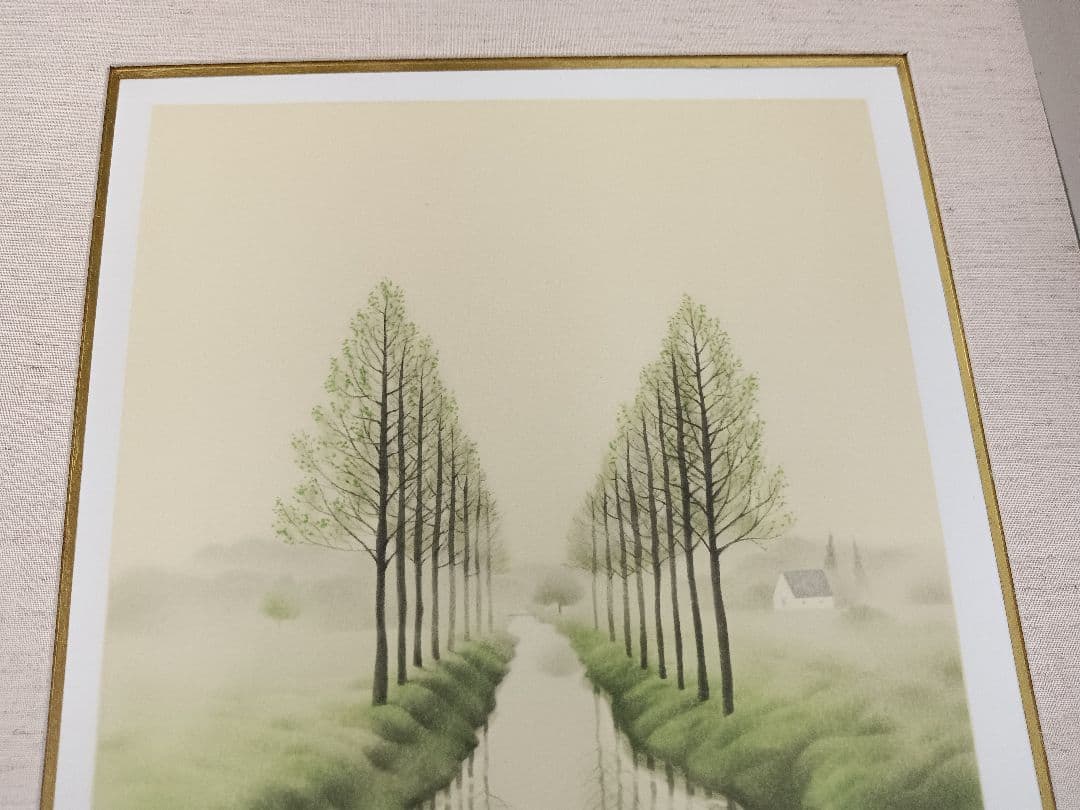 黒井健　「リトルストリー厶」　版画　絵画　額装　Ken Kuroi