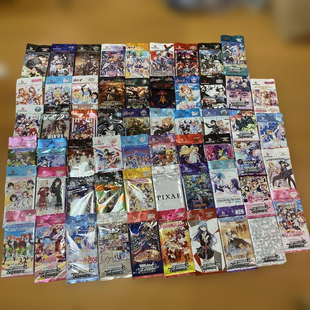 ヴァイスシュヴァルツ　未開封パック　まとめ売り　58パック