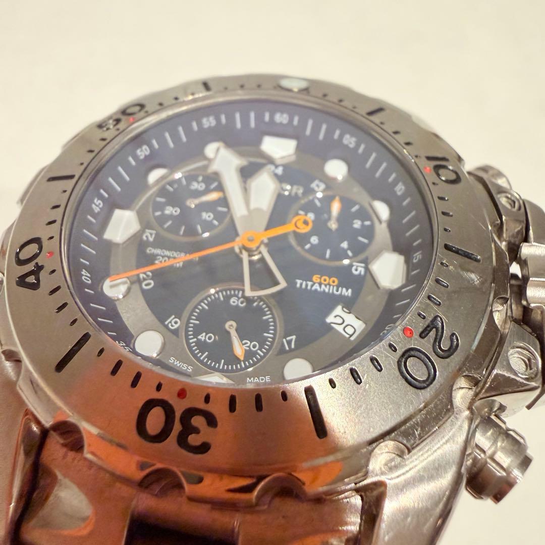 SECTOR 600 クロノグラ チタン 腕時計 セクター Titan